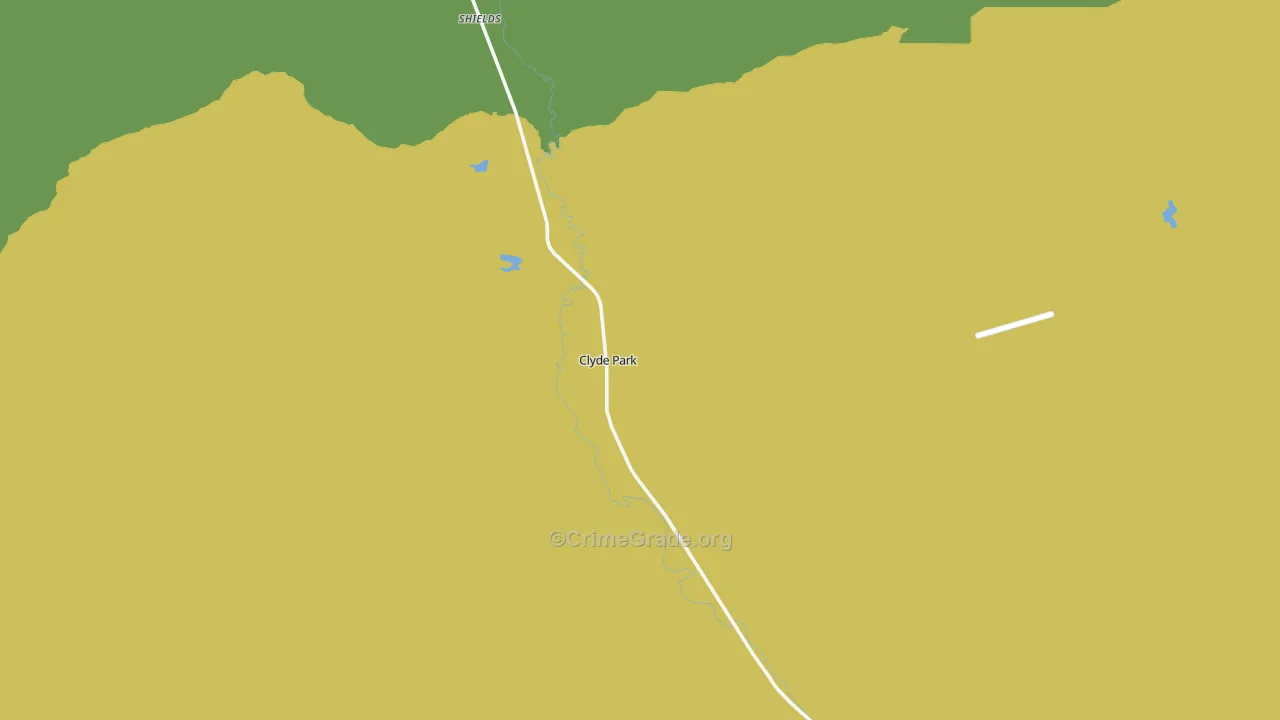 59018, MT Map of Vehicle Theft Rates