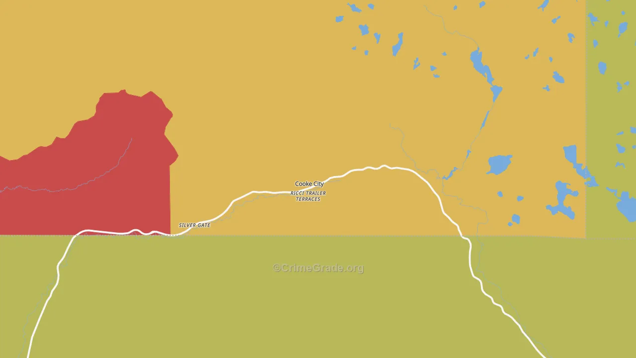 59020, MT Map of Vehicle Theft Rates