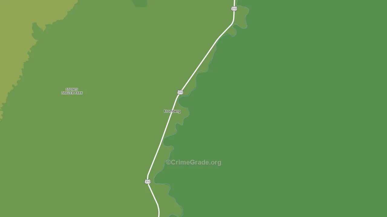 59029, MT Map of Vehicle Theft Rates
