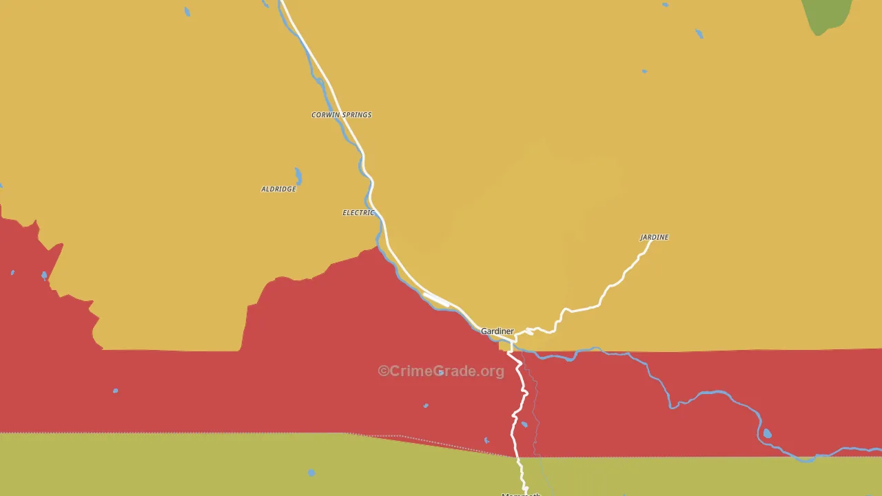 59030, MT Map of Vehicle Theft Rates