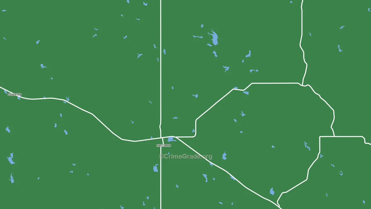 59039, MT Map of Vehicle Theft Rates