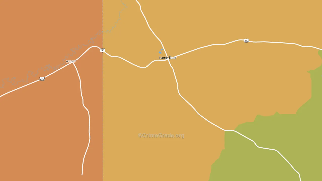 59043, MT Map of Vehicle Theft Rates