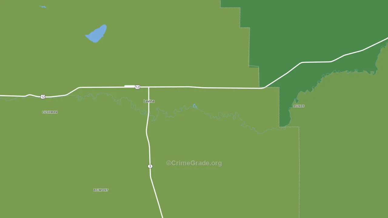 59046, MT Map of Vehicle Theft Rates
