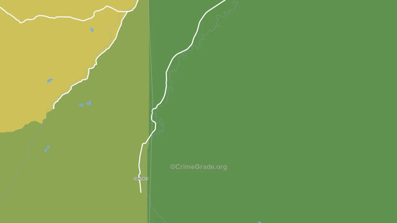 59052, MT Map of Vehicle Theft Rates