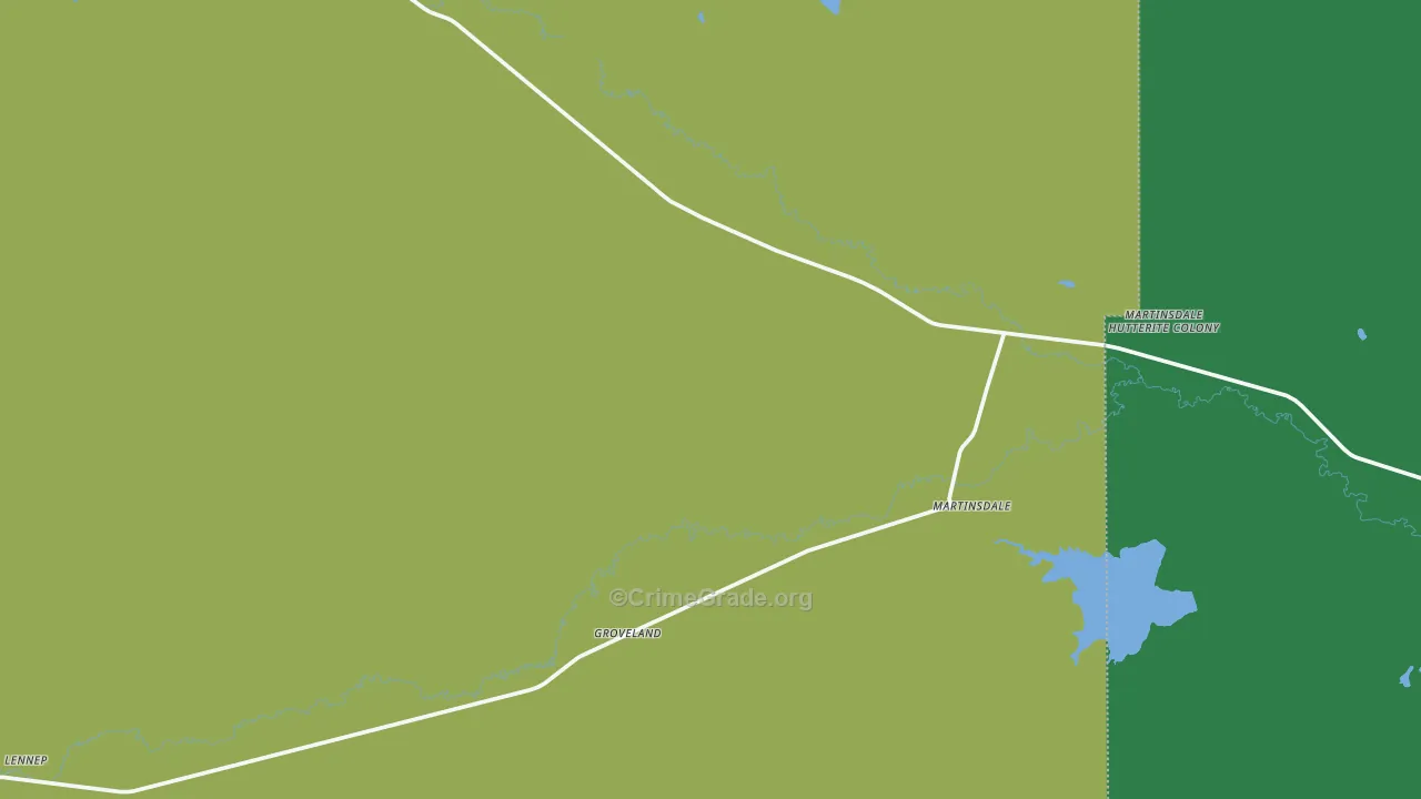 59053, MT Map of Vehicle Theft Rates