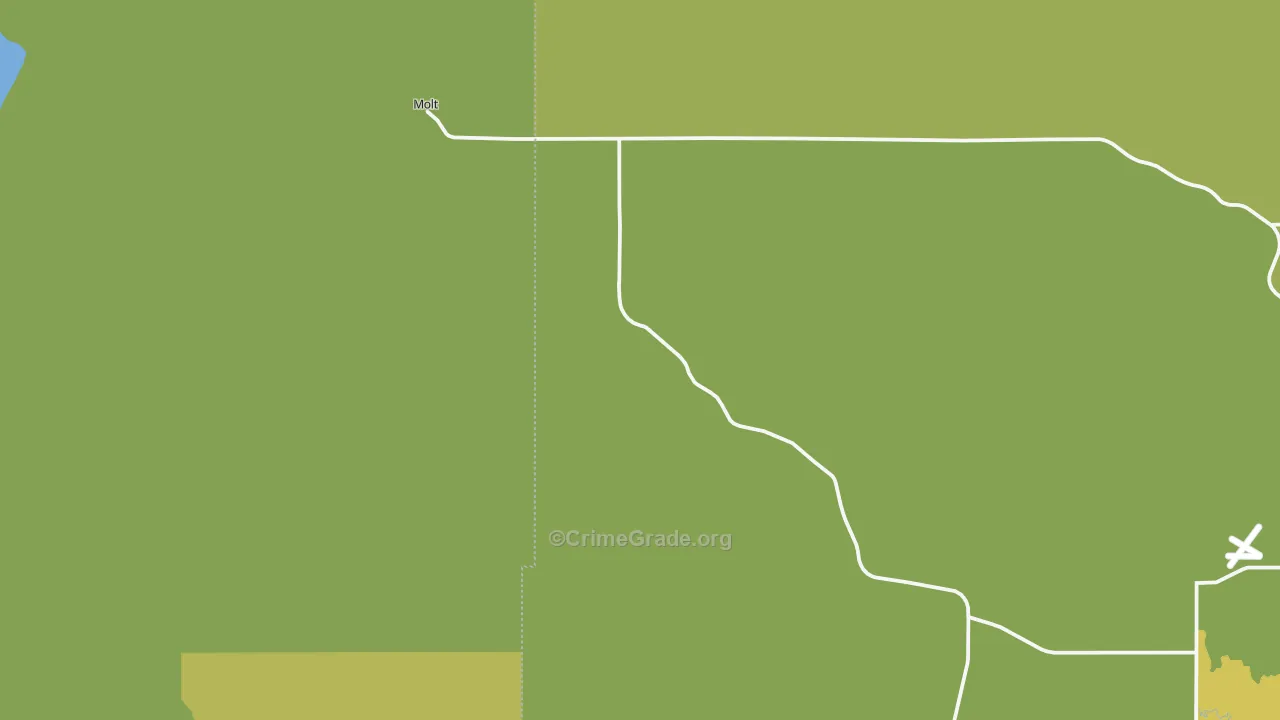 59057, MT Map of Vehicle Theft Rates