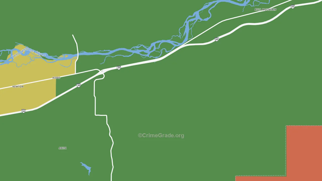 59064, MT Map of Vehicle Theft Rates