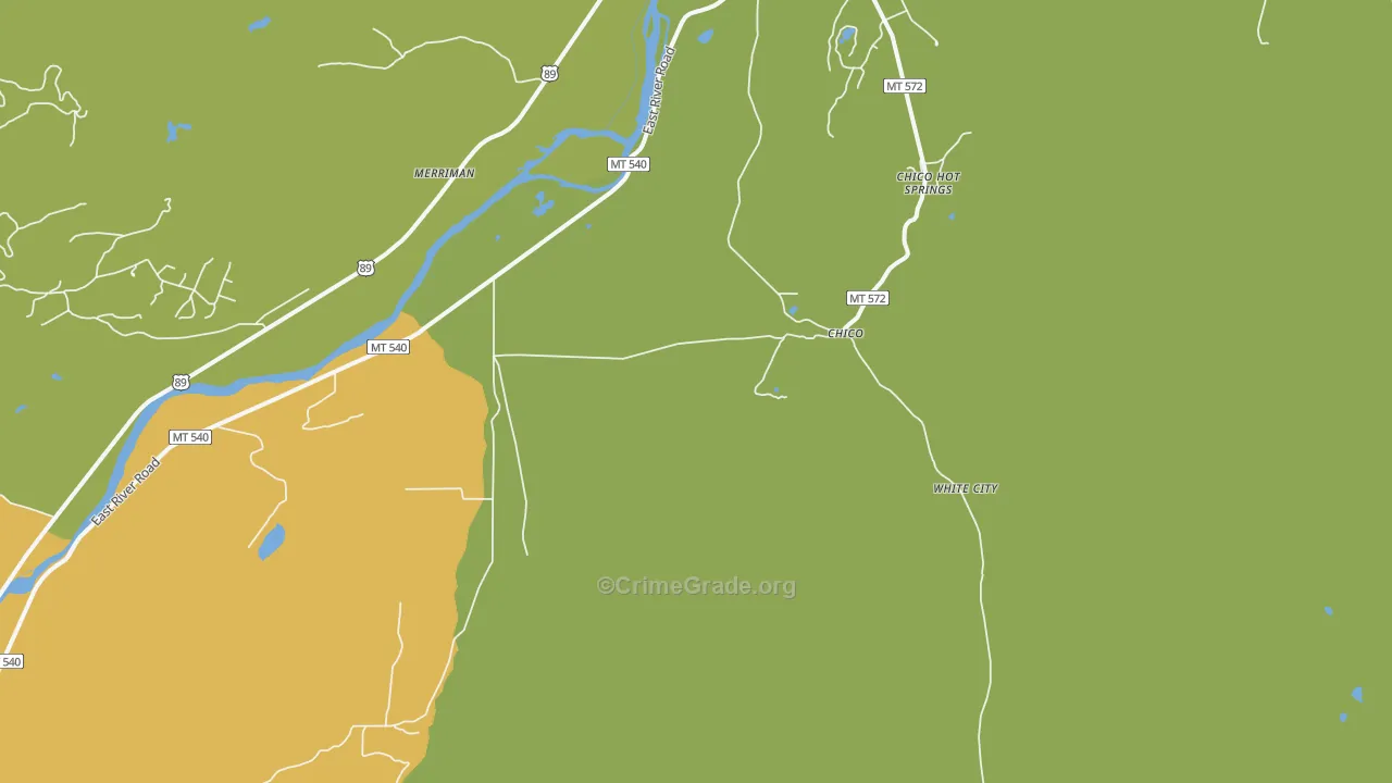 59065, MT Map of Vehicle Theft Rates