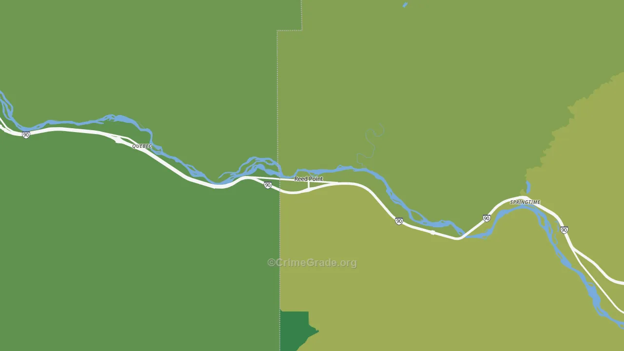 59069, MT Map of Vehicle Theft Rates