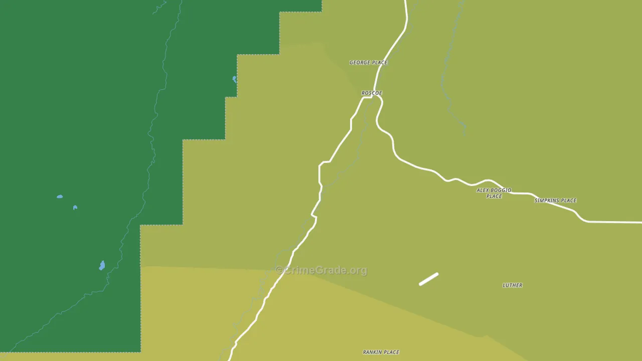 59071, MT Map of Vehicle Theft Rates
