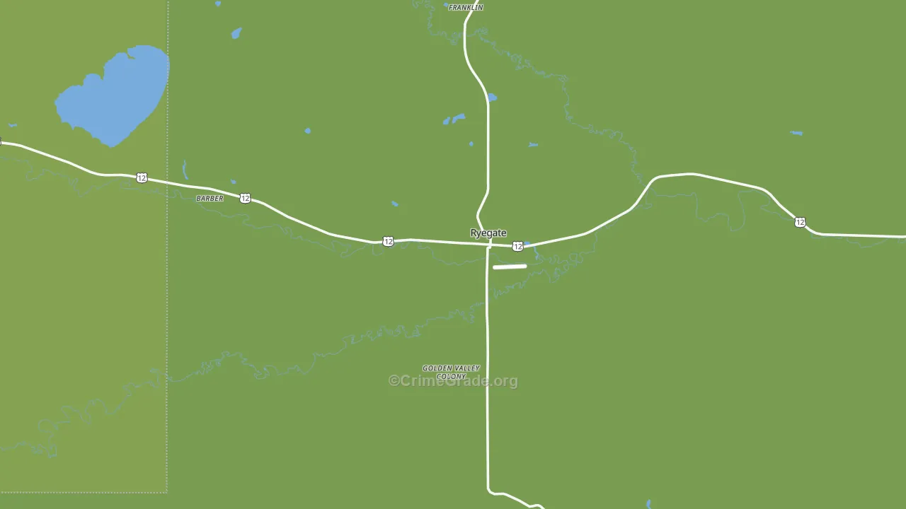 59074, MT Map of Vehicle Theft Rates