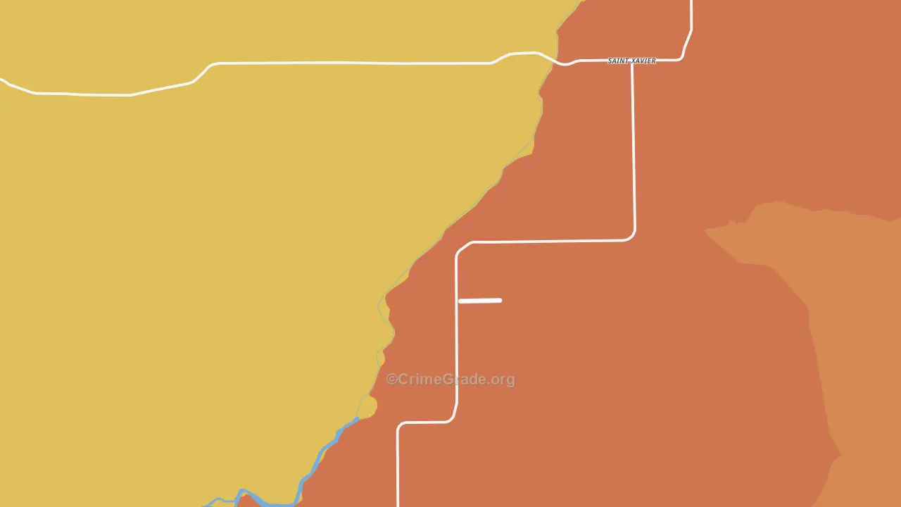59075, MT Map of Vehicle Theft Rates