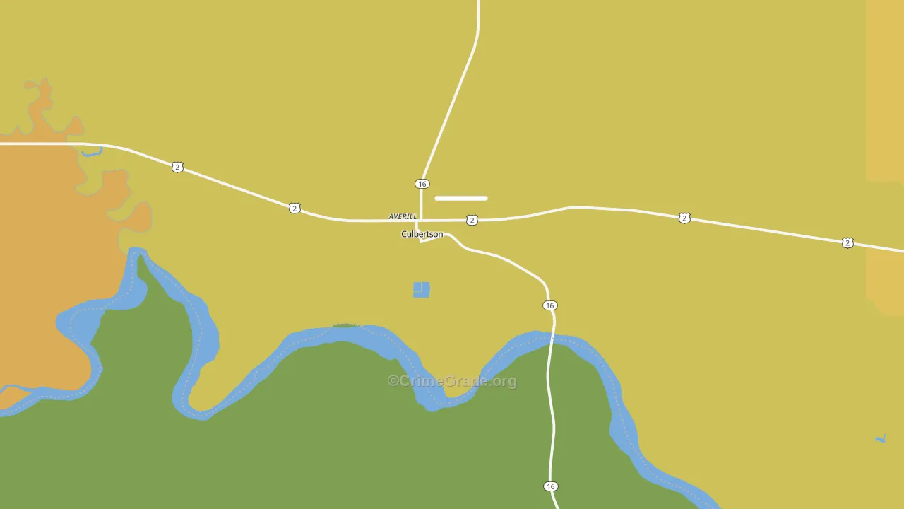 59218, MT Map of Vehicle Theft Rates