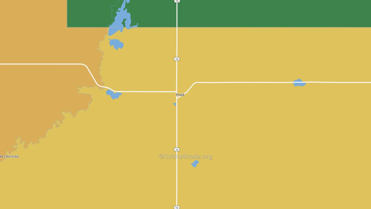 59226, MT Map of Vehicle Theft Rates