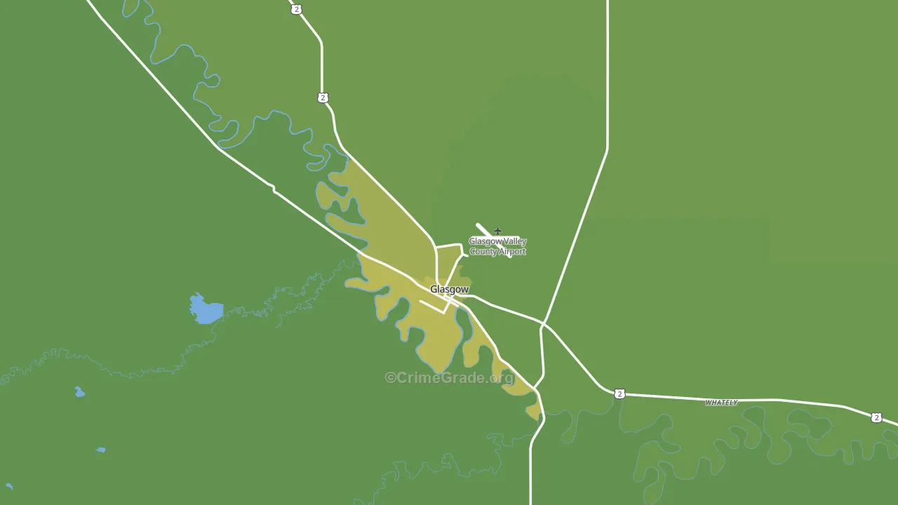 59230, MT Map of Vehicle Theft Rates