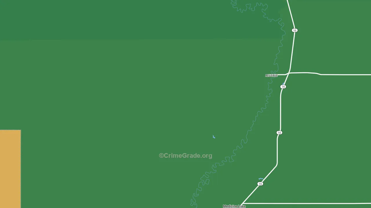 59258, MT Map of Vehicle Theft Rates
