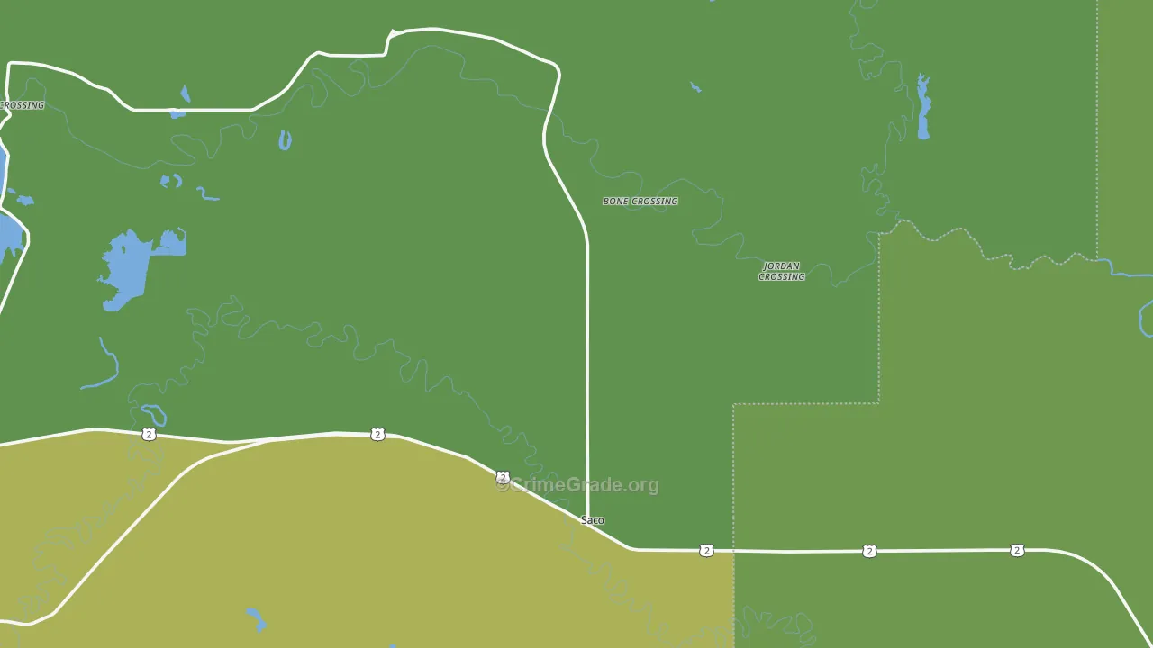 59261, MT Map of Vehicle Theft Rates