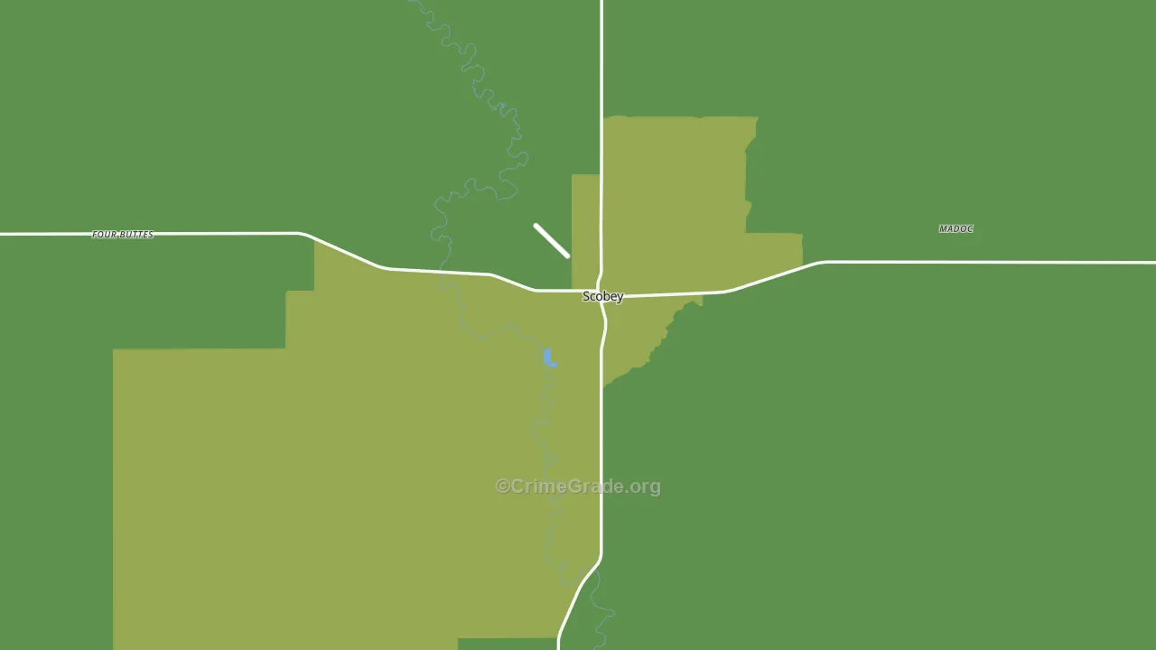 59263, MT Map of Vehicle Theft Rates