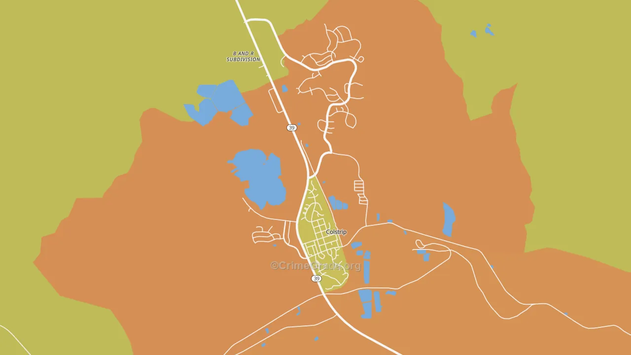 59323, MT Map of Vehicle Theft Rates