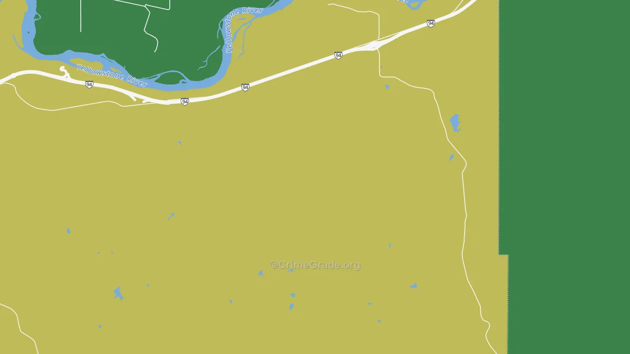 59333, MT Map of Vehicle Theft Rates