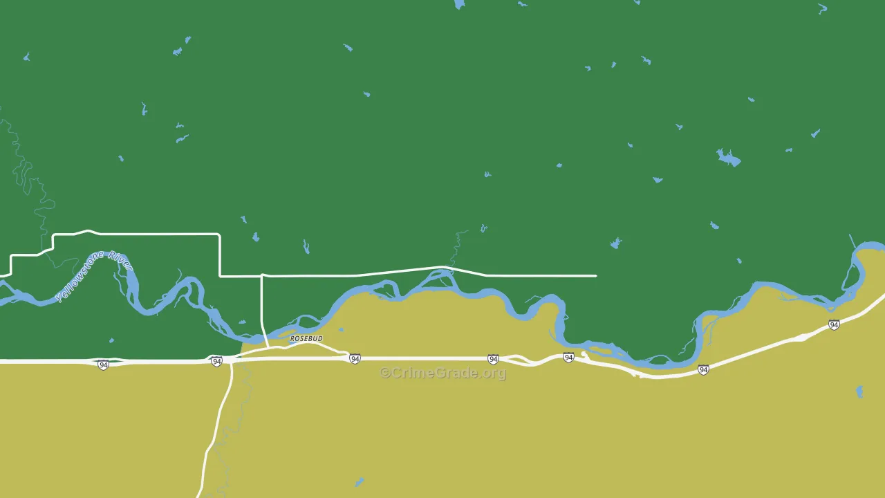 59347, MT Map of Vehicle Theft Rates