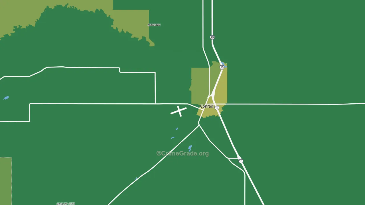 59425, MT Map of Vehicle Theft Rates