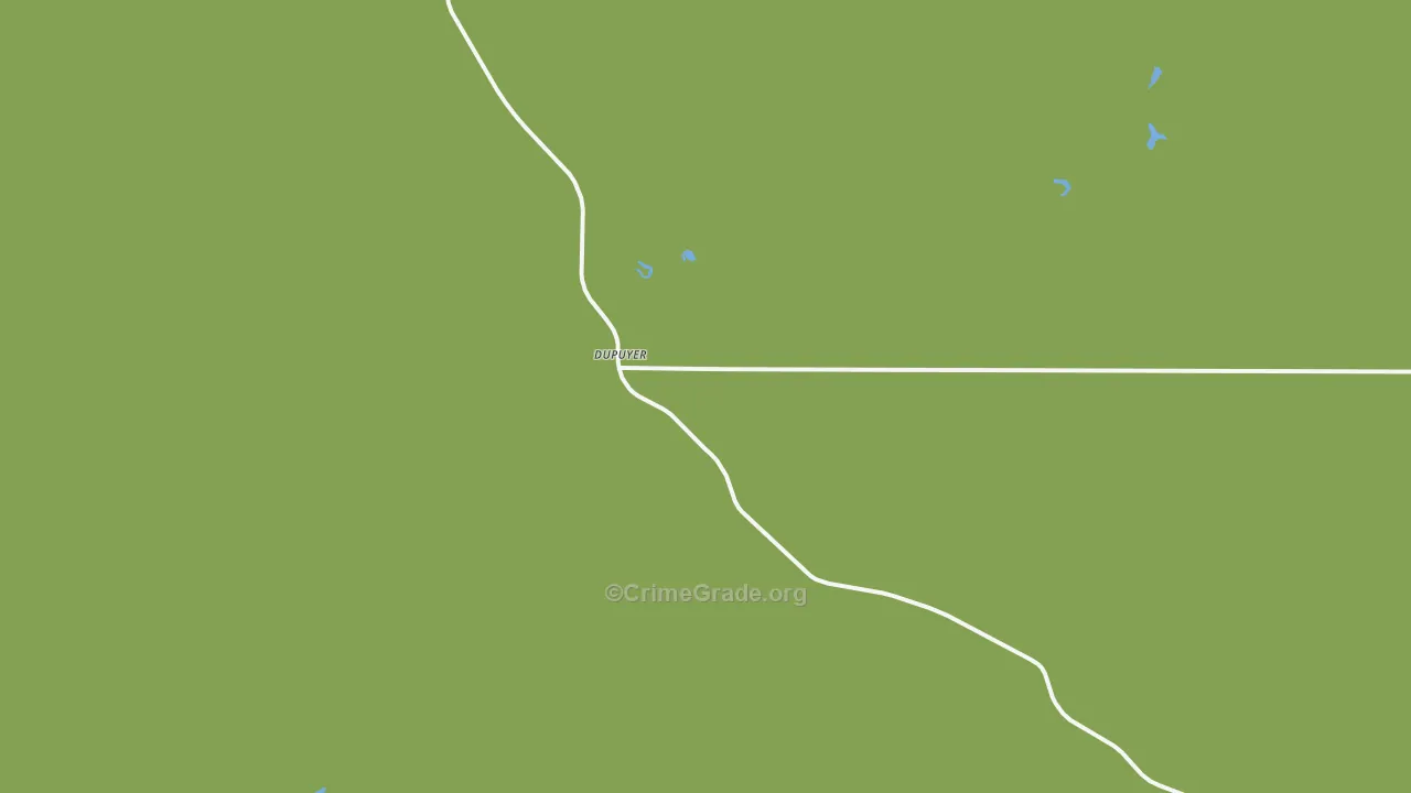 59432, MT Map of Vehicle Theft Rates