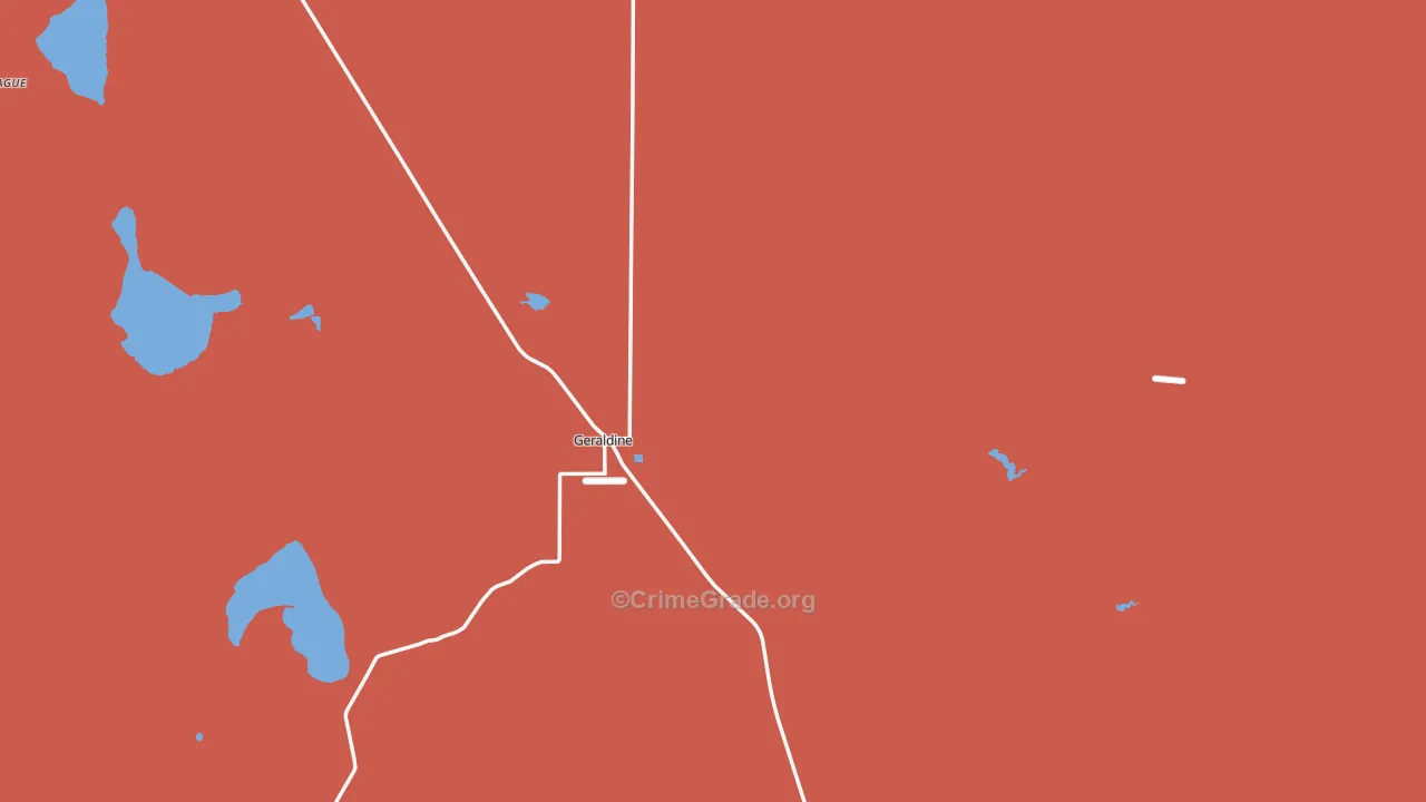 59446, MT Map of Vehicle Theft Rates