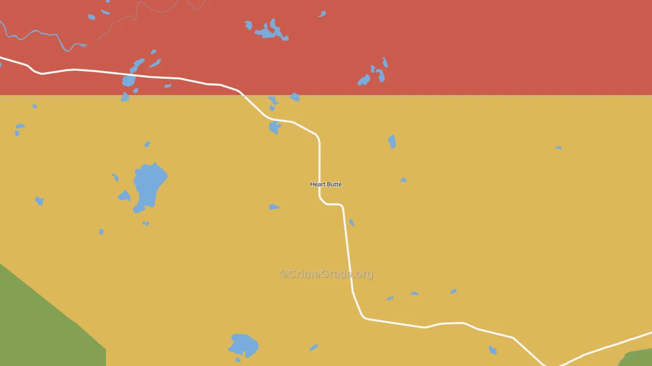 59448, MT Map of Vehicle Theft Rates