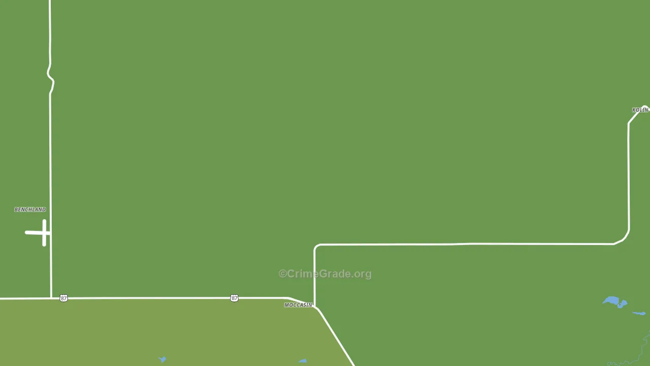 59462, MT Map of Vehicle Theft Rates