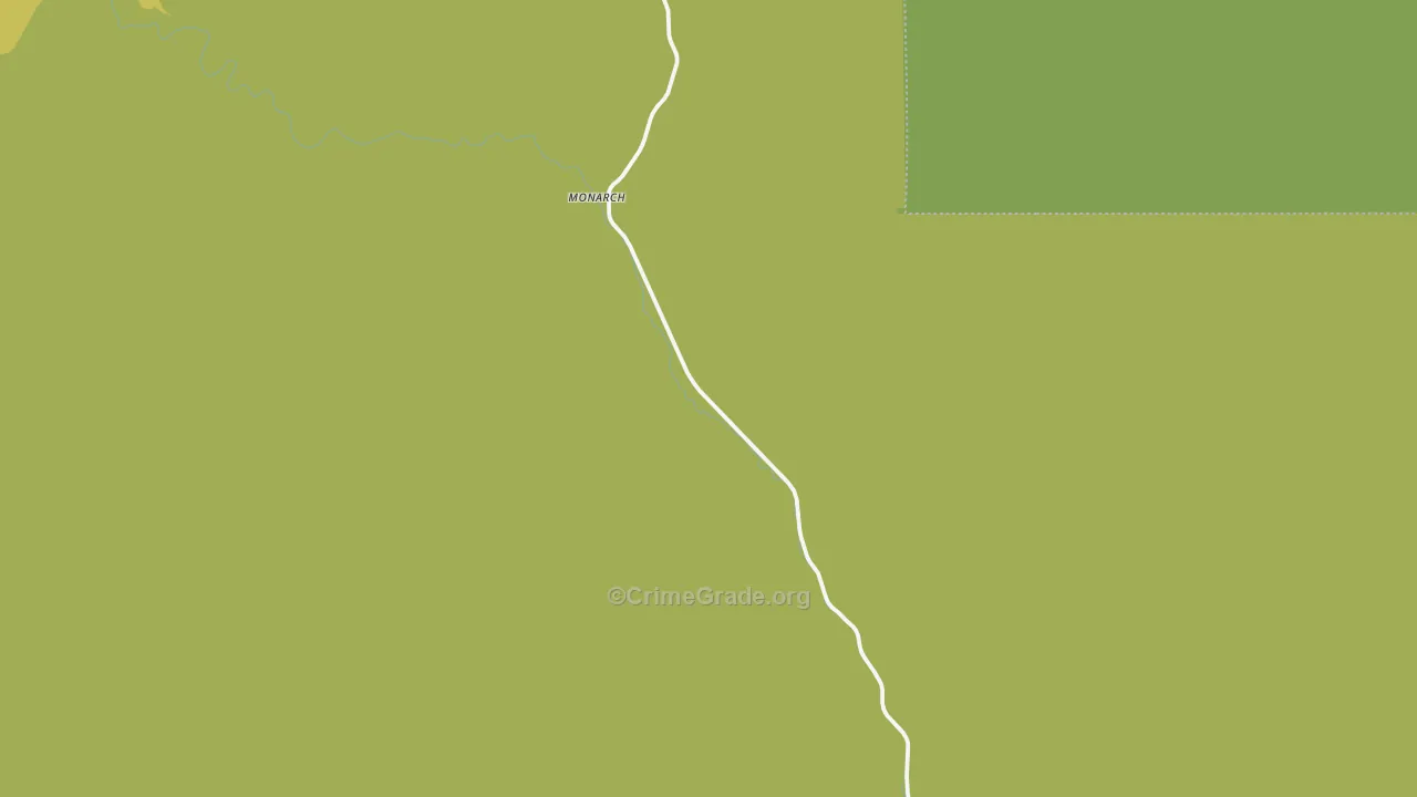 59463, MT Map of Vehicle Theft Rates