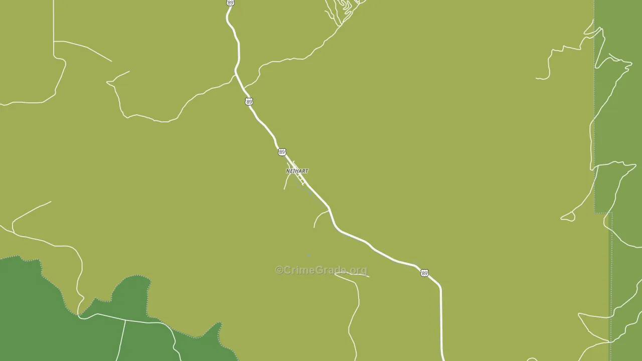 59465, MT Map of Vehicle Theft Rates