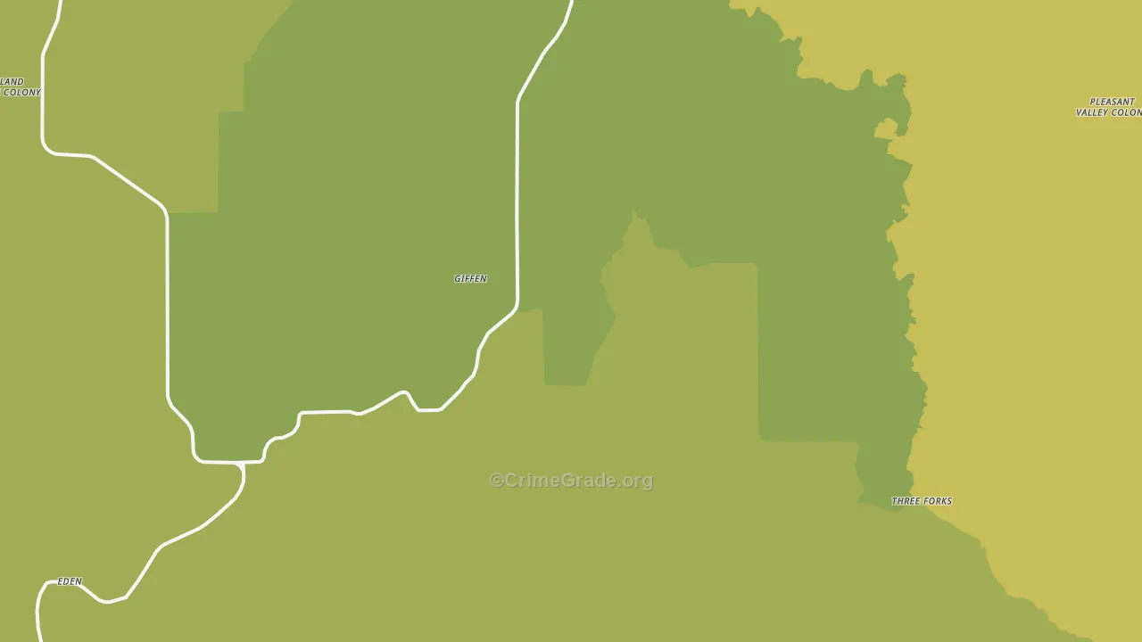 59480, MT Map of Vehicle Theft Rates