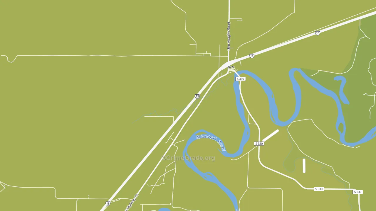 59485, MT Map of Vehicle Theft Rates