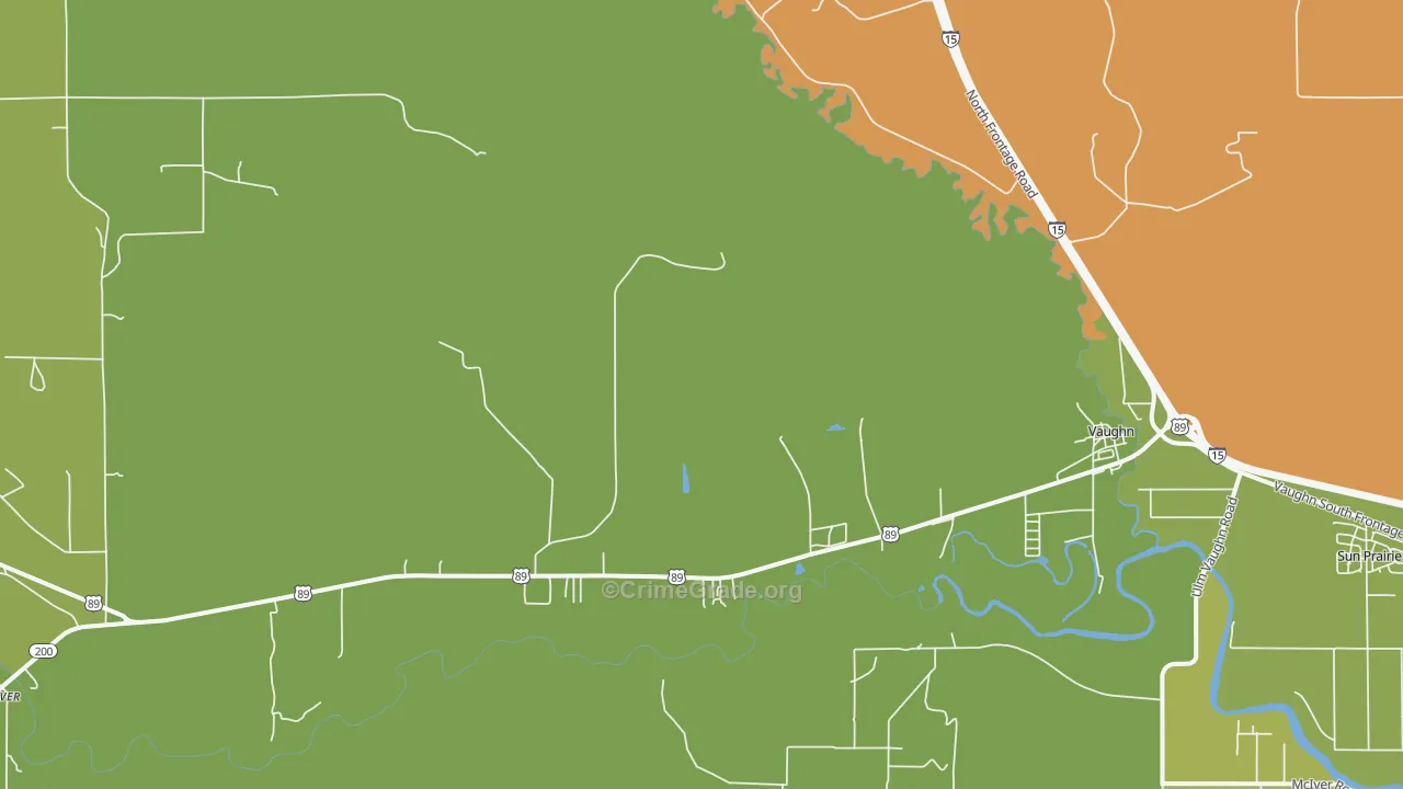 59487, MT Map of Vehicle Theft Rates
