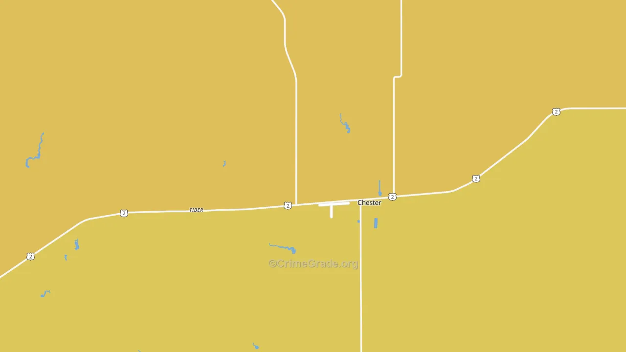 59522, MT Map of Vehicle Theft Rates