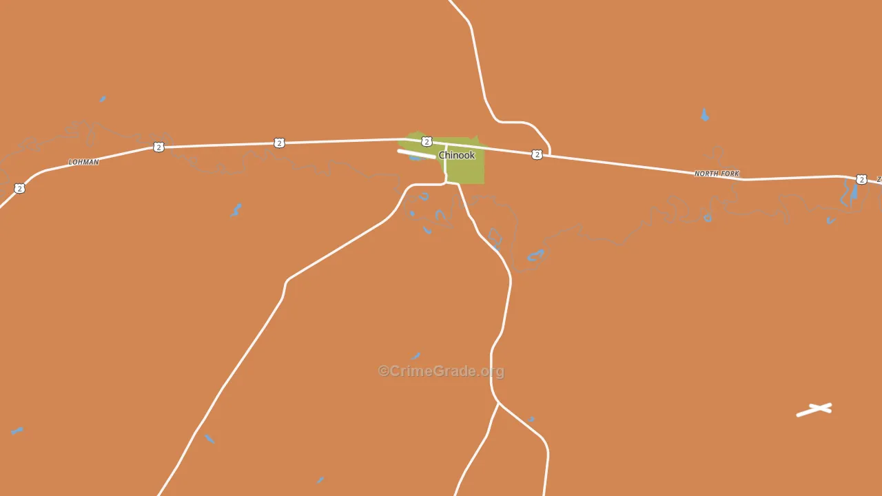 59523, MT Map of Vehicle Theft Rates