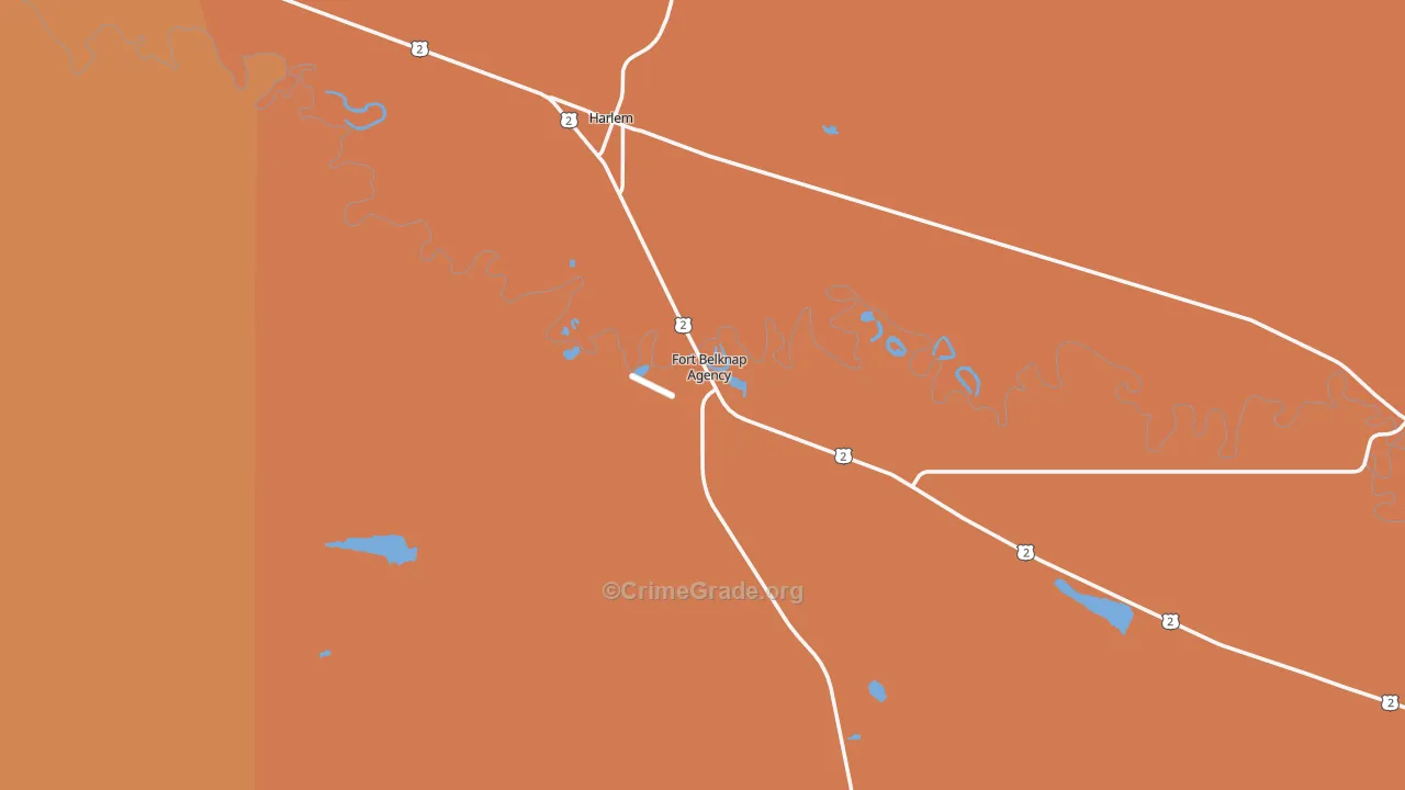 59526, MT Map of Vehicle Theft Rates