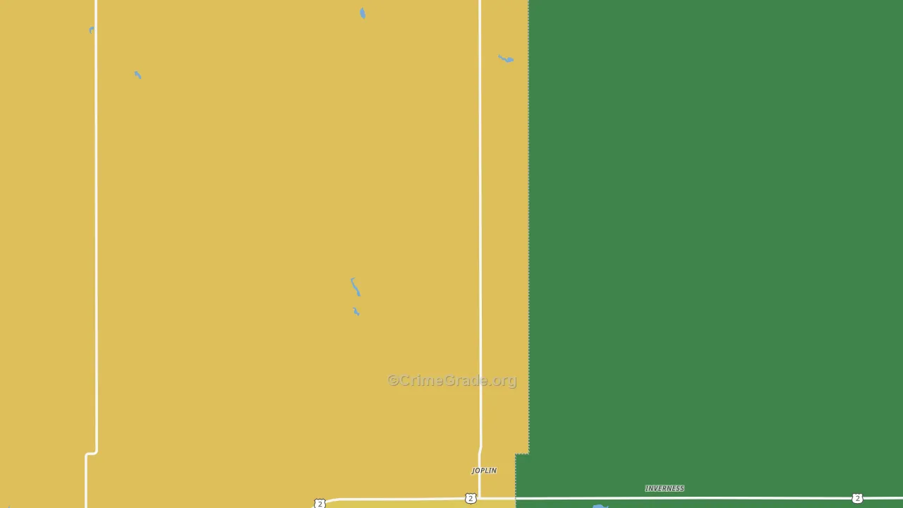 59531, MT Map of Vehicle Theft Rates