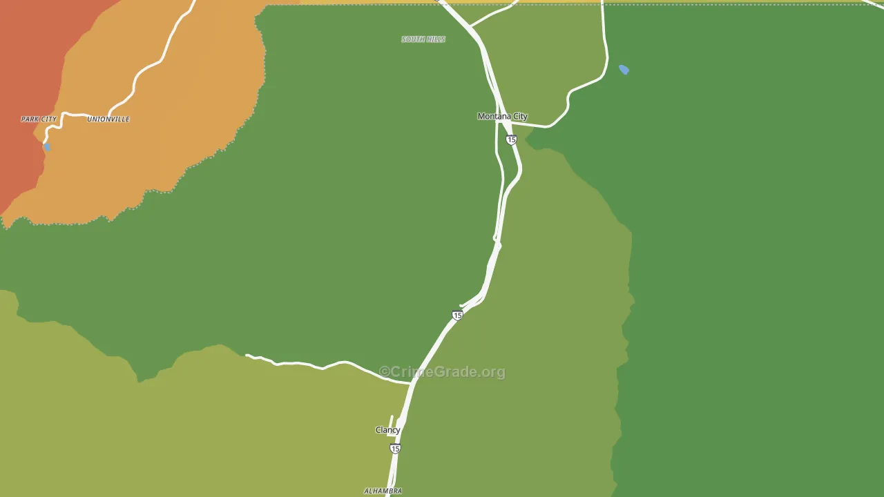 59634, MT Map of Vehicle Theft Rates