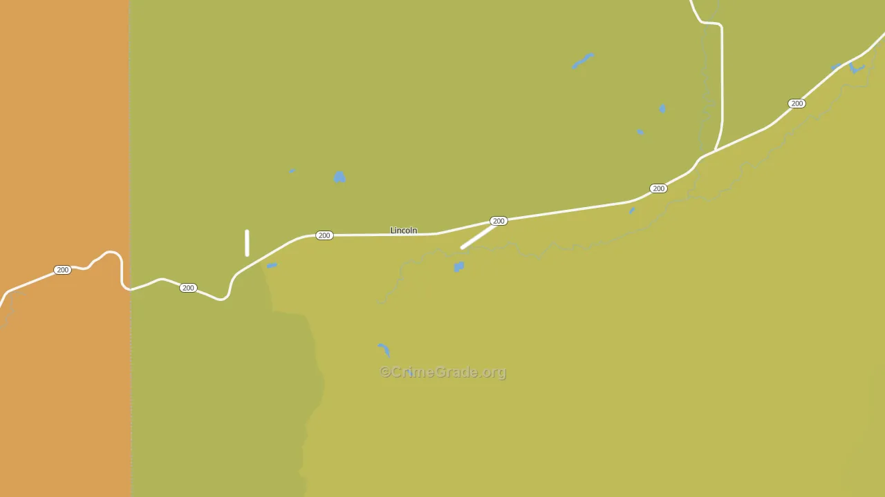 59639, MT Map of Vehicle Theft Rates