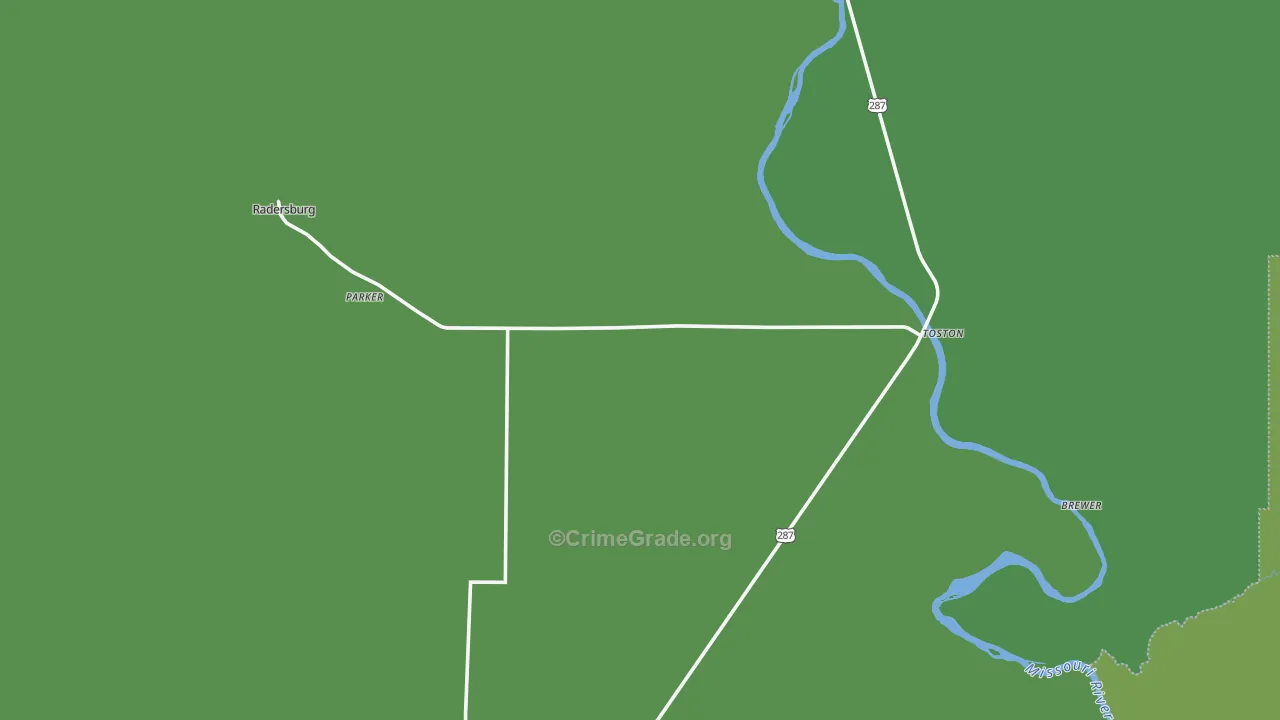 59643, MT Map of Vehicle Theft Rates