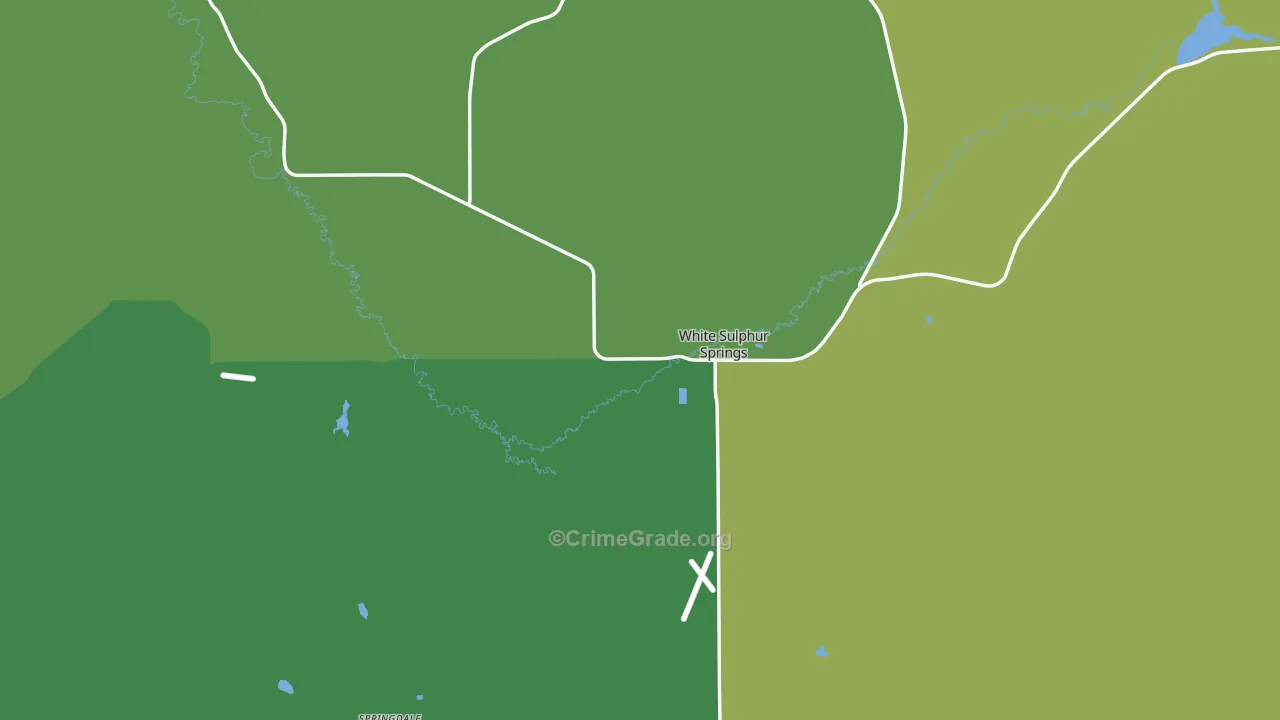 59645, MT Map of Vehicle Theft Rates
