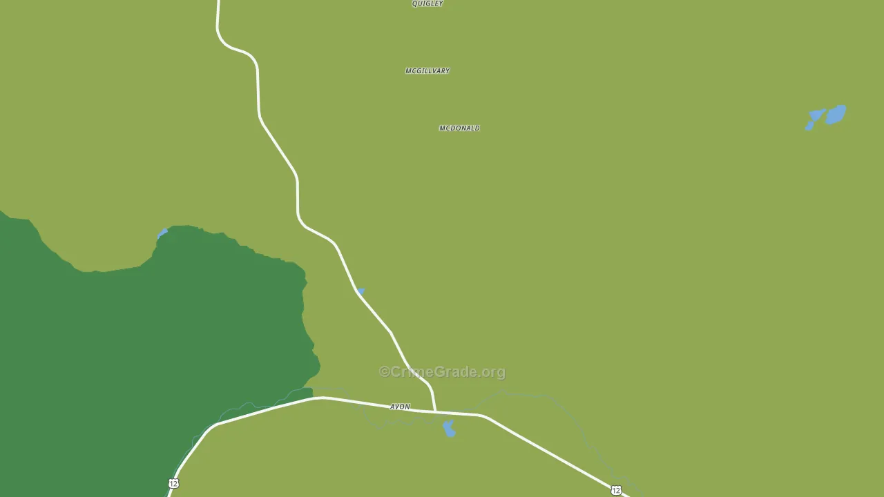 59713, MT Map of Vehicle Theft Rates
