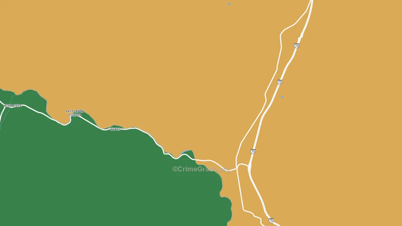 59727, MT Map of Vehicle Theft Rates