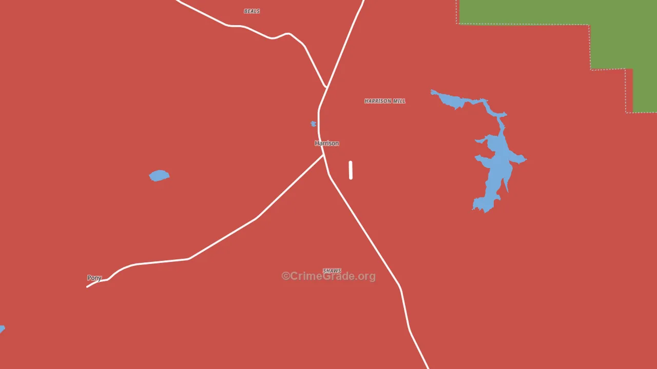59735, MT Map of Vehicle Theft Rates