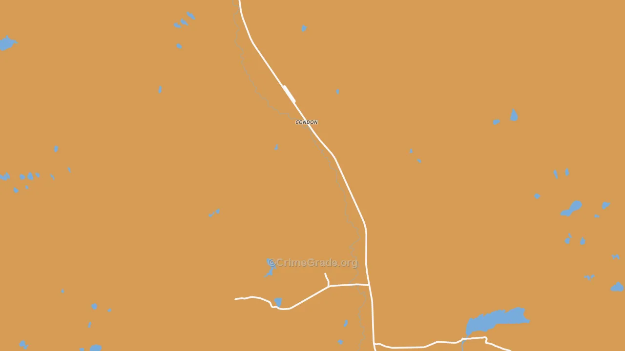 59826, MT Map of Vehicle Theft Rates