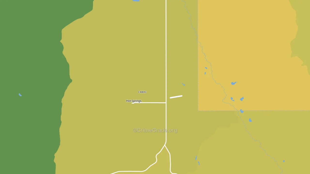 59845, MT Map of Vehicle Theft Rates