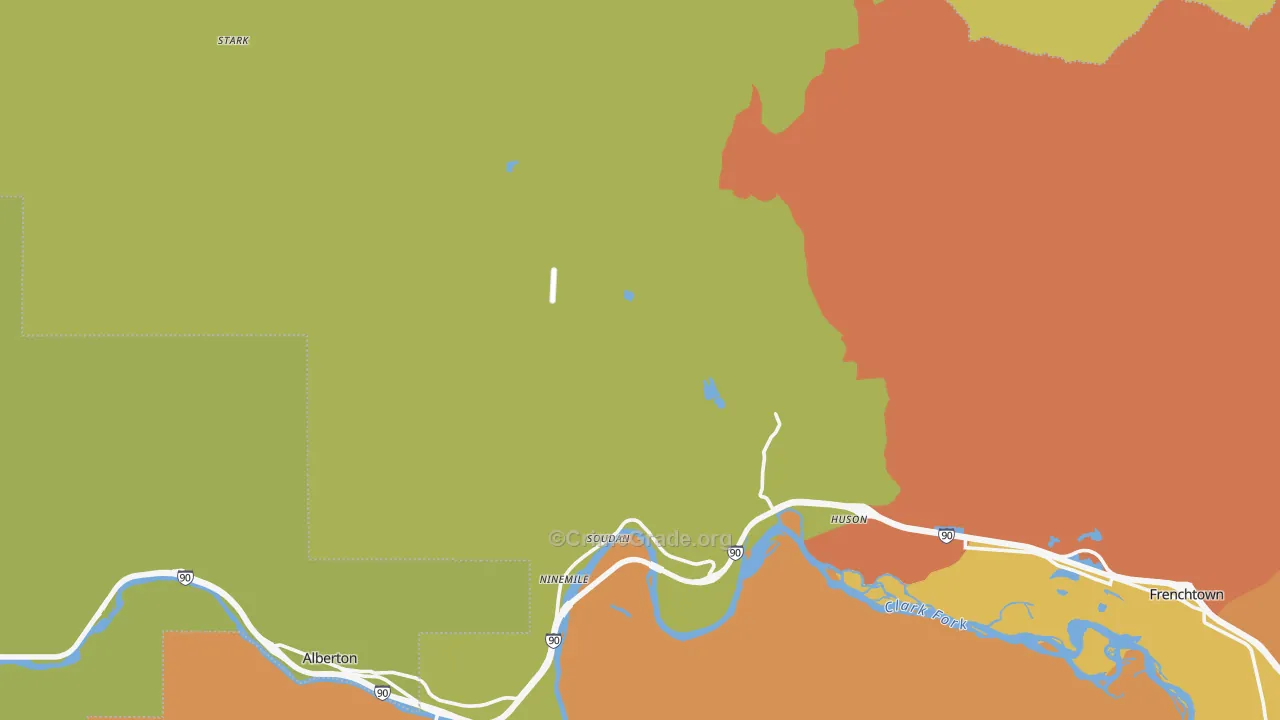 59846, MT Map of Vehicle Theft Rates