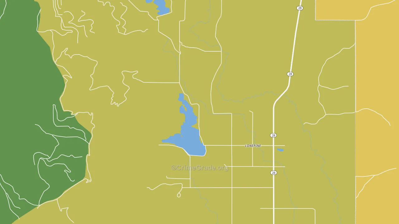 59848, MT Map of Vehicle Theft Rates